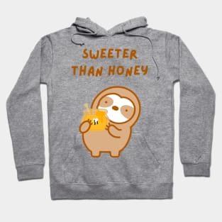 Sweeter Than Honey Sloth Hoodie